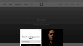 What Fredperry.com website looked like in 2021 (3 years ago)