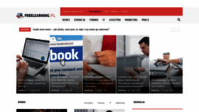 What Freelearning.pl website looked like in 2021 (5 years ago)