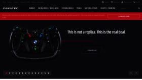 What Fanatec.com website looked like in 2021 (3 years ago)