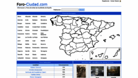 What Foro-ciudad.com website looked like in 2021 (3 years ago)