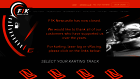 What F1k.co.uk website looked like in 2021 (3 years ago)