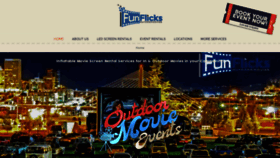 What Funflicks.com website looked like in 2021 (3 years ago)