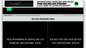 What Fearlessmotivation.com website looked like in 2021 (3 years ago)