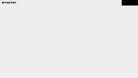 What Factry.co.jp website looked like in 2021 (4 years ago)