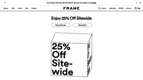 What Frame-store.com website looked like in 2021 (3 years ago)