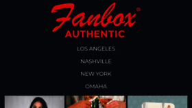 What Fanbox.com website looked like in 2021 (3 years ago)