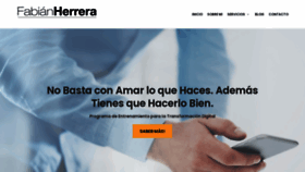 What Fabianherrera.net website looked like in 2021 (4 years ago)