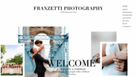 What Franzettiphotography.com website looked like in 2021 (3 years ago)
