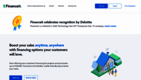 What Financeit.ca website looked like in 2021 (3 years ago)