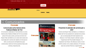 What Federaciobaleardetrot.com website looked like in 2021 (3 years ago)