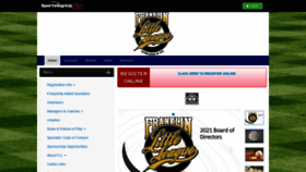 What Franklinll.org website looked like in 2021 (4 years ago)