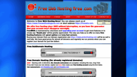 What Freewebhostingarea.com website looked like in 2021 (3 years ago)
