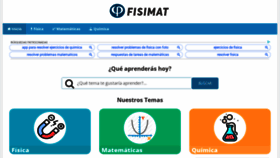 What Fisimat.com.mx website looked like in 2021 (3 years ago)