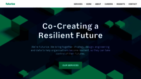 What Futurice.com website looked like in 2021 (3 years ago)