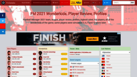 What Fmdataba.com website looked like in 2021 (3 years ago)