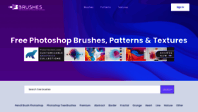 What Fbrushes.com website looked like in 2021 (4 years ago)