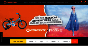 What Firefoxbikes.com website looked like in 2021 (3 years ago)