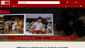 What Fotojoker.pl website looked like in 2021 (3 years ago)