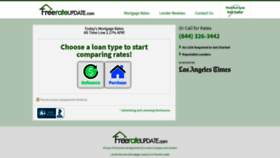 What Freerateupdate.com website looked like in 2021 (3 years ago)