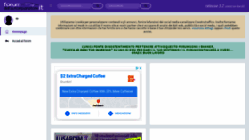 What Forumdellautoriparatore.it website looked like in 2021 (3 years ago)