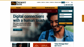 What Fremontbank.com website looked like in 2021 (3 years ago)