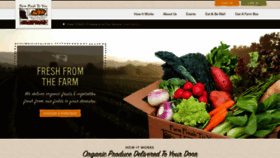 What Farmfreshtoyou.com website looked like in 2021 (3 years ago)