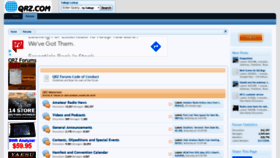What Forums.qrz.com website looked like in 2021 (3 years ago)