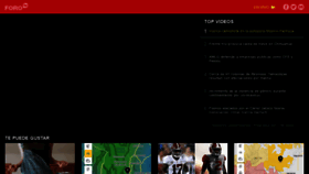 What Forotv.mx website looked like in 2021 (3 years ago)