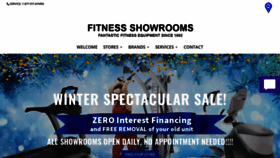 What Fitnessshowrooms.com website looked like in 2021 (3 years ago)