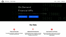 What Financialcontent.com website looked like in 2021 (3 years ago)