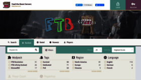 What Ftbservers.com website looked like in 2021 (3 years ago)