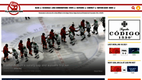 What Flamesnation.ca website looked like in 2021 (3 years ago)