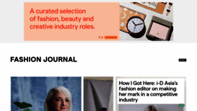 What Fashionjournal.com.au website looked like in 2021 (3 years ago)