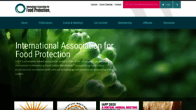 What Foodprotection.org website looked like in 2021 (3 years ago)