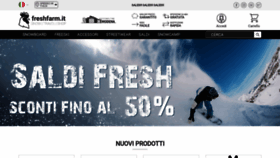 What Freshfarm.it website looked like in 2021 (4 years ago)