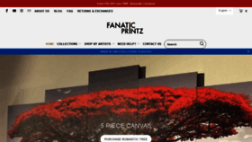 What Fanaticprintz.com website looked like in 2021 (3 years ago)