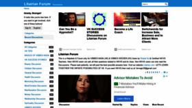 What Forum.litairian.com website looked like in 2021 (3 years ago)