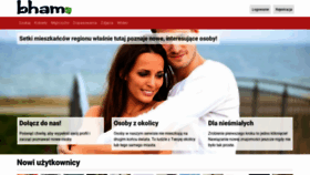 What Friends.bham.pl website looked like in 2021 (5 years ago)