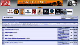What Forums.thepaceline.net website looked like in 2021 (3 years ago)