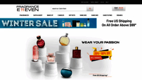What Fragrance11.com website looked like in 2021 (3 years ago)