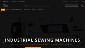 What Fucen-sewing.com website looked like in 2021 (3 years ago)