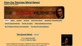 What Fromthetrenchesworldreport.com website looked like in 2021 (3 years ago)