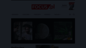 What Focus.pl website looked like in 2021 (3 years ago)