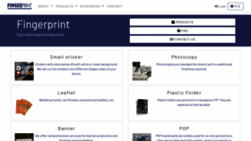 What Fingerprint.com.hk website looked like in 2021 (3 years ago)
