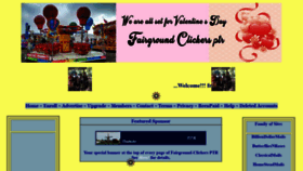 What Fairground-clickersptr.com website looked like in 2021 (3 years ago)