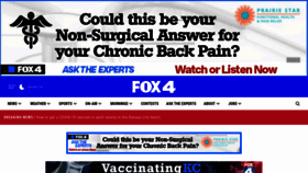 What Fox4kc.com website looked like in 2021 (3 years ago)