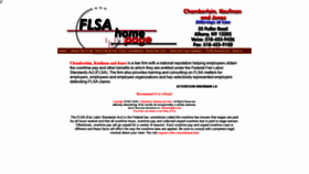 What Flsa.com website looked like in 2021 (3 years ago)