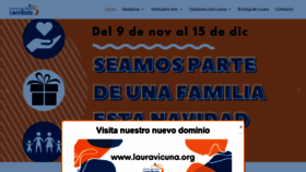 What Fundacionlauravicuna.cl website looked like in 2021 (3 years ago)