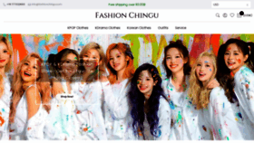 What Fashionchingu.com website looked like in 2021 (3 years ago)