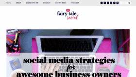 What Fairytalesocial.com website looked like in 2021 (3 years ago)